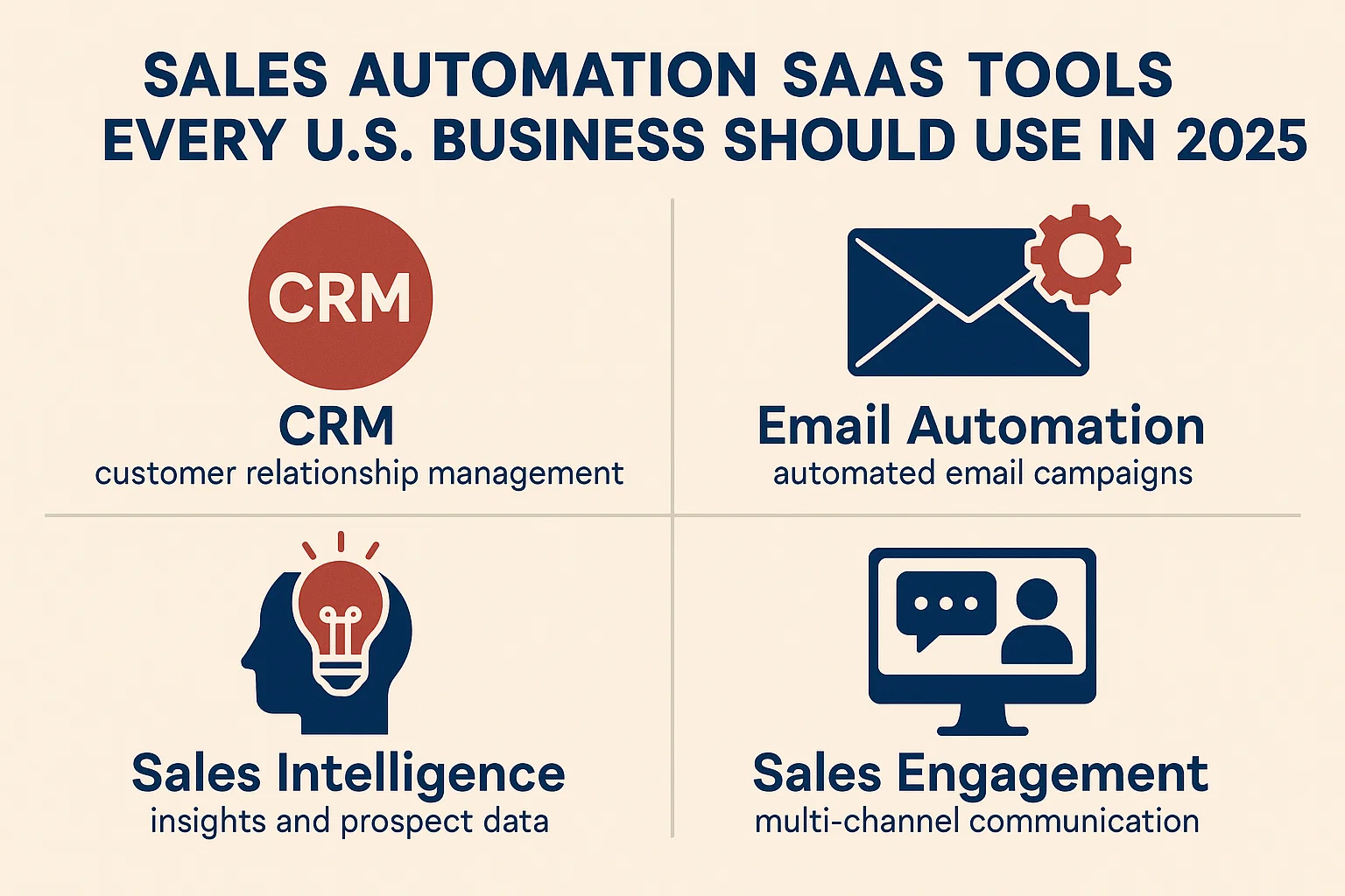 Sales Automation SaaS Tools Every U.S. Business Should Use in 2025